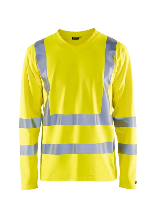 Blåkläder 3381 T-shirt High Vis lange mouw UPF 40+ UV