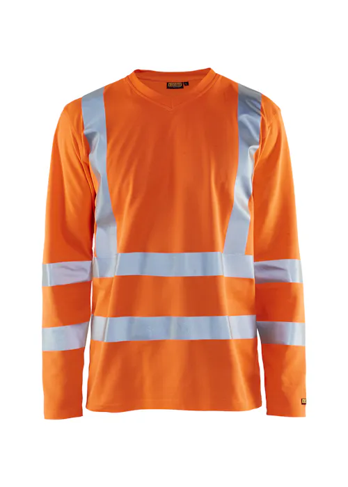 Blåkläder 3381 T-shirt High Vis lange mouw UPF 40+ UV