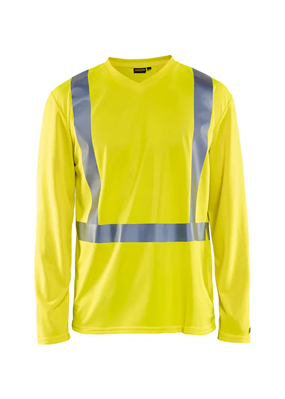 Blåkläder 3383 T-shirt lange mouw High Vis