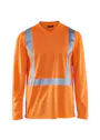 Blåkläder 3383 T-shirt lange mouw High Vis Vorschaubild