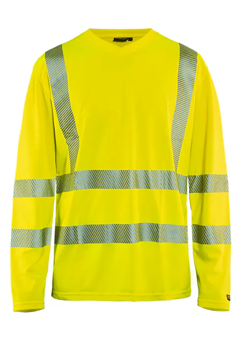 Blåkläder 3385 T-shirt lange mouw High Vis