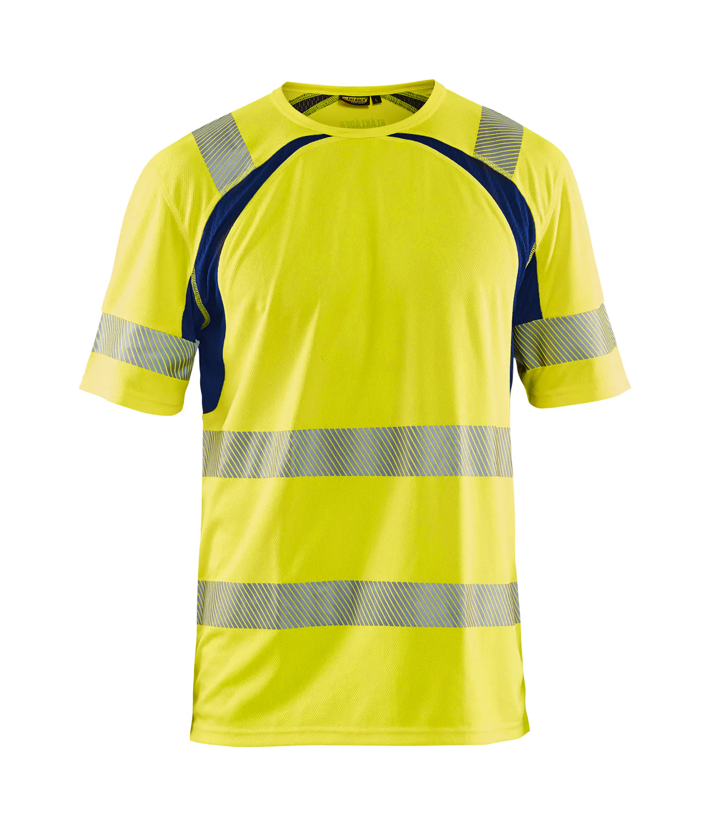 High Vis Gelb/Marineblau