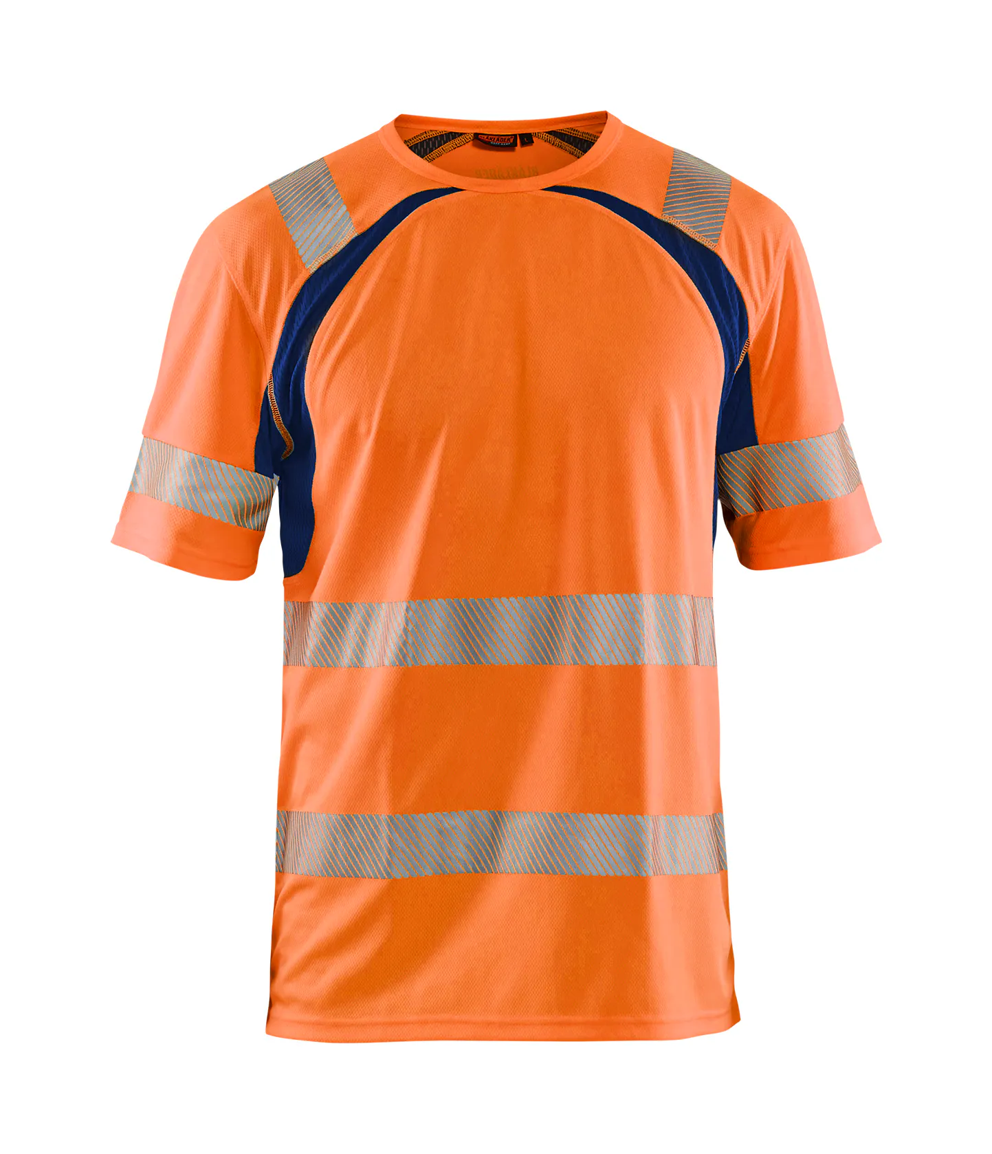 High Vis Orange/Marineblau