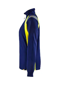 Blaklader 3403 Sweatshirt Halve Rits Visible Reflecterend Dames miniatuur