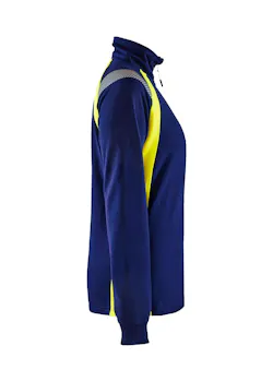 Blaklader 3403 Sweatshirt Halve Rits Visible Reflecterend Dames miniatuur