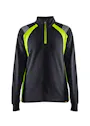 Blaklader 3403 Sweatshirt Halbzip Visible, reflektierend, Damen Vorschaubild