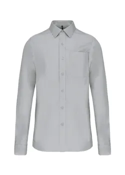 Kariban Poplin K541 Overhemd Lange Mouwen Regular Fit miniatuur