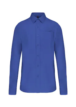 Kariban Poplin K541 Overhemd Lange Mouwen Regular Fit