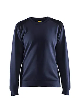 Blåkläder 3408 Damen-Sweatshirt, zweifarbig