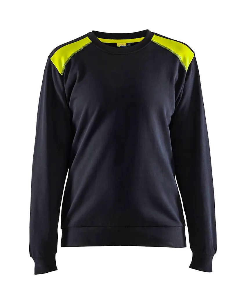 Schwarz/High Vis Gelb