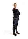 Blåkläder 3408 Dames Sweatshirt Bi-Colour miniatuur