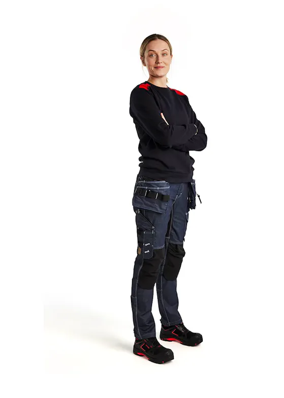 Blåkläder 3408 Dames Sweatshirt Bi-Colour