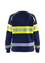 Blåkläder 3409 Dames Sweatshirt High Visibility miniatuur