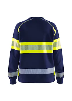 Blåkläder 3409 Damen Sweatshirt High Visibility thumbnail