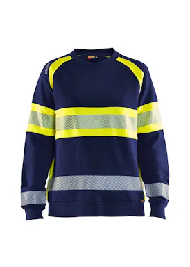 Blåkläder 3409 Damen-Sweatshirt High Visibility