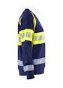 Blåkläder 3409 Dames Sweatshirt High Visibility miniatuur