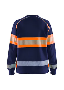 Blåkläder 3409 Damen Sweatshirt High Visibility thumbnail