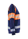 Blåkläder 3409 Dames Sweatshirt High Visibility miniatuur