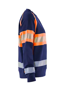 Blåkläder 3409 Damen Sweatshirt High Visibility thumbnail