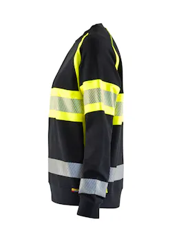 Blåkläder 3409 Damen Sweatshirt High Visibility thumbnail