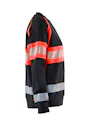 Blåkläder 3409 Dames Sweatshirt High Visibility miniatuur
