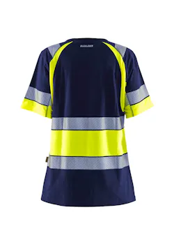 Blåkläder 34101030 T-shirt High Visibility Reflecterend Dames miniatuur