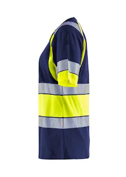 Blåkläder 34101030 T-shirt High Visibility Reflecterend Dames miniatuur