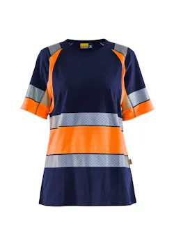 Blåkläder 34101030 T-shirt High Visibility Reflecterend Dames miniatuur