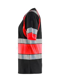 Blåkläder 34101030 T-shirt High Visibility Reflecterend Dames miniatuur