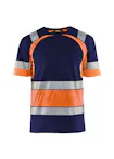 Marineblauw/Oranje