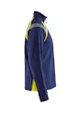 Blaklader 34321158 Sweatshirt Halve Rits Reflecterend Visible miniatuur
