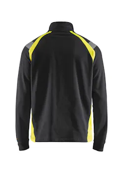Blaklader 34321158 Sweatshirt Halve Rits Reflecterend Visible miniatuur