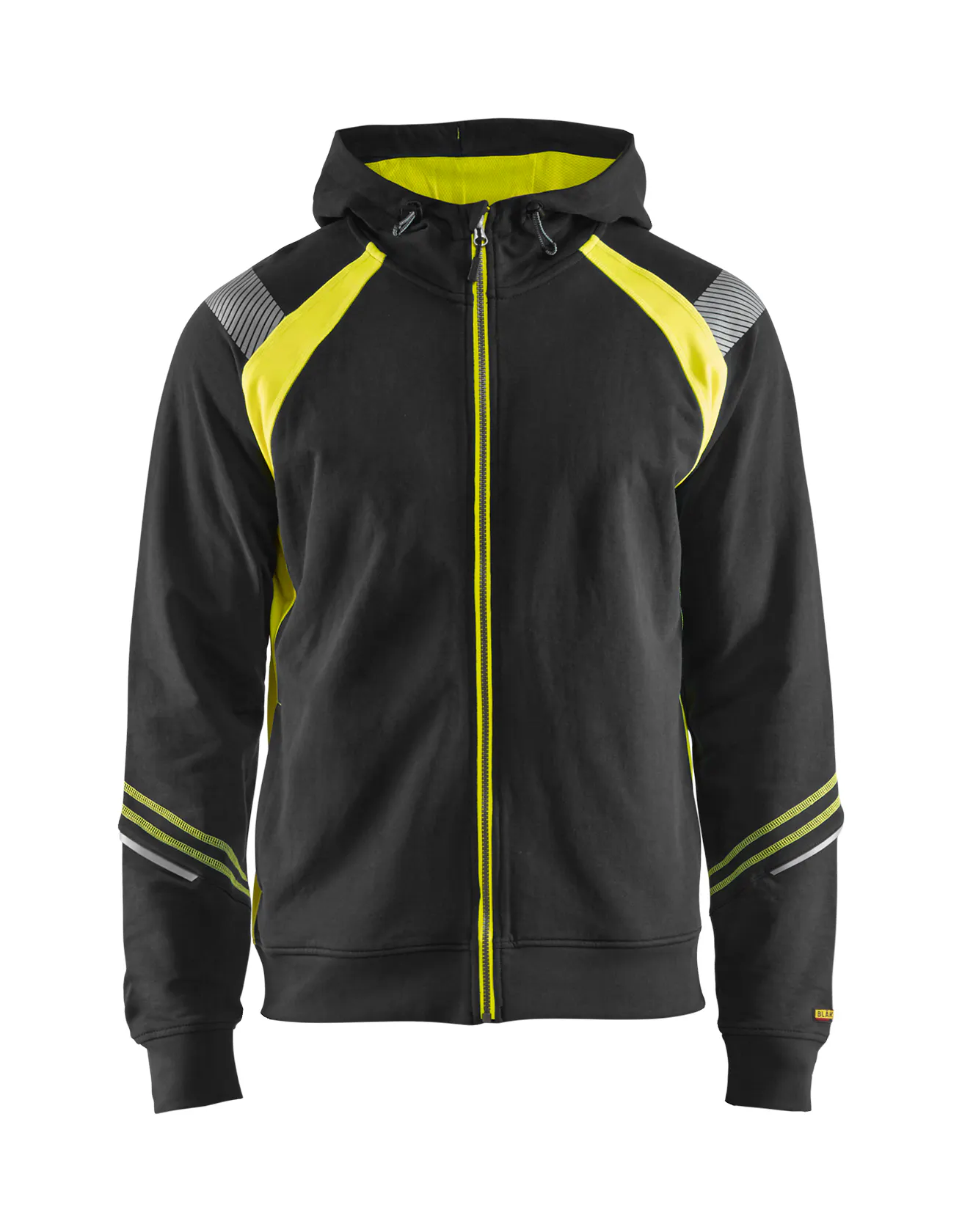 Schwarz/High Vis Gelb