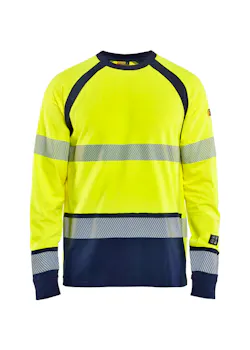 Blaklader 3436 T-shirt lange Mouwen UV-bescherming Vlamvertragend Multinorm