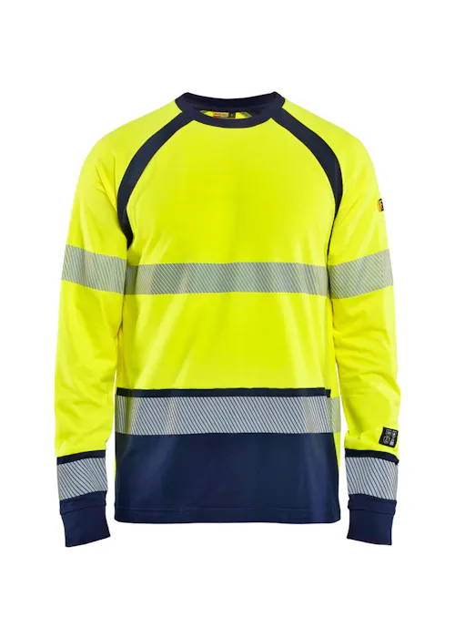 Blaklader 3436 T-shirt lange Mouwen UV-bescherming Vlamvertragend Multinorm