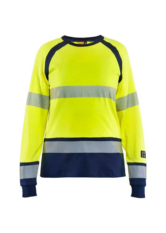 Blaklader 3437 T-Shirt, langarm, UV-Schutz, Damen, Multinorm