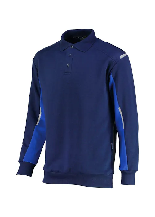 Ballyclare Joe 34401/803 Polosweater Tweekleurige Regular Fit