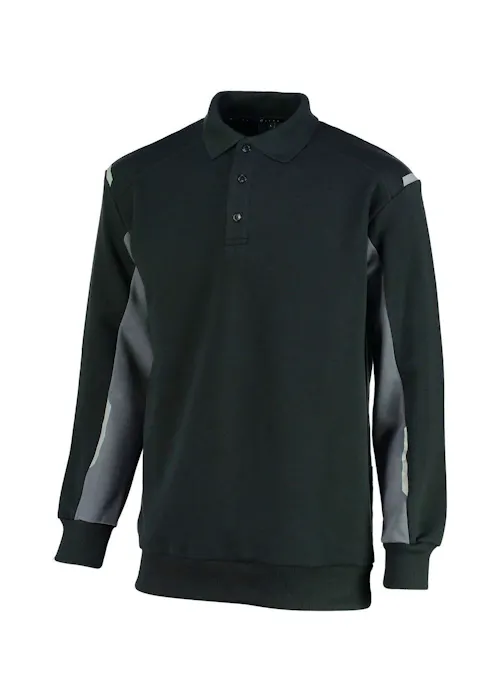 Ballyclare Joe 34401/803 Polosweater Tweekleurige Regular Fit