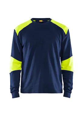 Blaklader 3457 T-shirt Vlamvertragend Lange Mouwen UV-bescherming