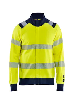 Blaklader 3461 Multinorm Sweatshirt Met Rits Brandvertragend