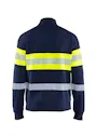 Blaklader 3462 Multinorm Sweatshirt Met Rits Brandvertragend miniatuur