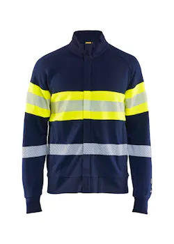 Blaklader 3462 Multinorm Sweatshirt Met Rits Brandvertragend
