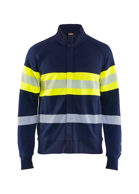Blaklader 3462 Multinorm Sweatshirt Met Rits Brandvertragend