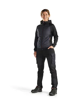 Blåkläder 3464 Sweat-shirt hybride zippé pour femmes thumbnail (vignette)