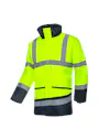 Sioen Signalisatie Regen Jas Barcley 346AN2ES3 miniatuur
