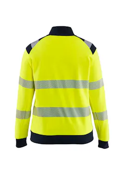 Blaklader 3471 Multinorm Sweatshirt à fermeture éclair ignifugeant pour femmes thumbnail (vignette)