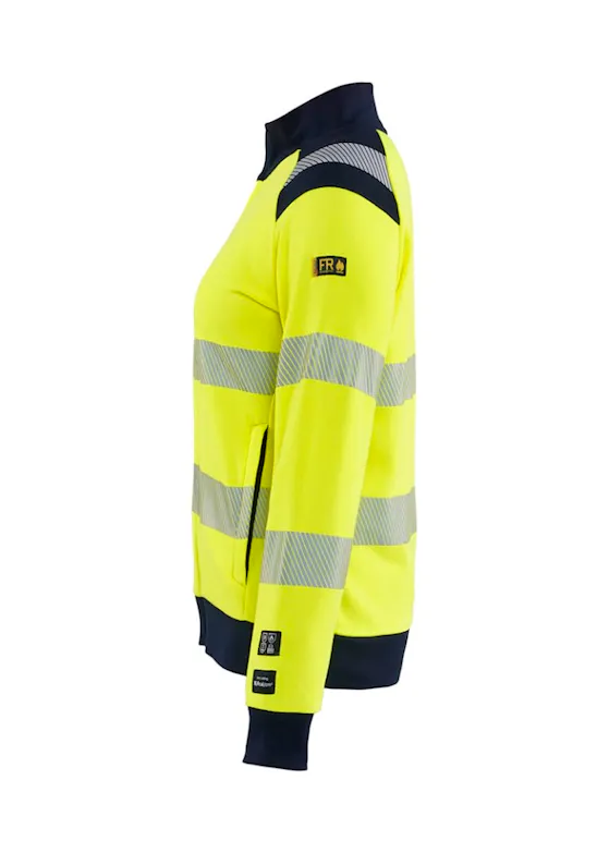 Blaklader 3471 Multinorm Sweatshirt Met Rits Brandvertragend Dames