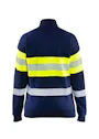 Blaklader 3472 Multinorm Sweatshirt Met Rits Brandvertragend Dames miniatuur