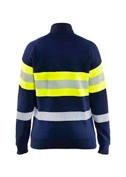 Blaklader 3472 Multinorm Sweat-shirt avec fermeture éclair ignifuge pour femmes thumbnail (vignette)