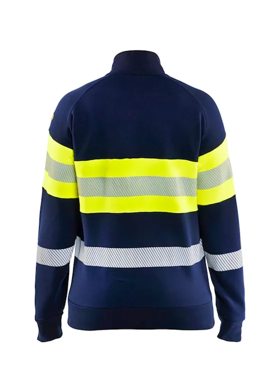 Blaklader 3472 Multinorm Sweatshirt Met Rits Brandvertragend Dames